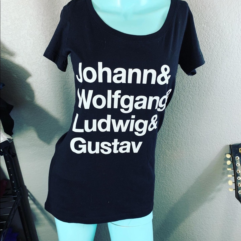 Famous Composers Shirt Size: Medium Cotton